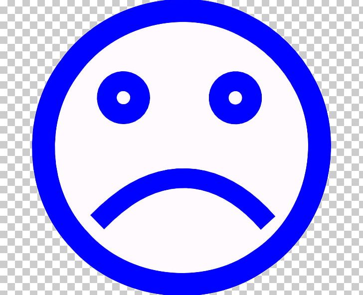 Sadness Smiley Face PNG, Clipart, Area, Blue, Circle, Emoticon, Face Free PNG Download