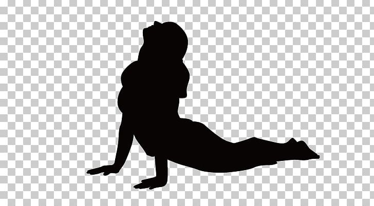 Silhouette Physical Fitness Yoga PNG, Clipart, Anime Girl, Asana, Baby Girl, Black, Black And White Free PNG Download
