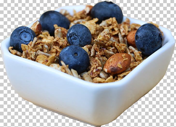 Breakfast Cereal Muesli Food Vegetarian Cuisine PNG, Clipart, Blueberry, Breakfast, Breakfast Cereal, Cereal, Dessert Free PNG Download
