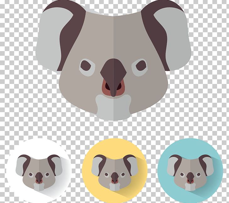 Koala Euclidean Illustration PNG, Clipart, Animal, Animal Heads, Animals, Art, Avatars Free PNG Download