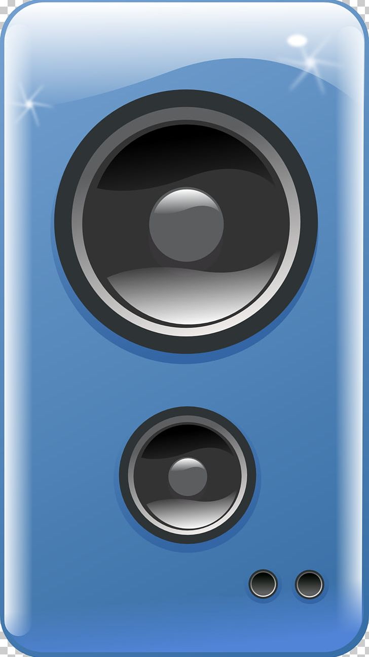 Loudspeaker Computer Speakers PNG, Clipart, Audio, Audio Equipment, Audio Signal, Blue, Blue Flower Free PNG Download