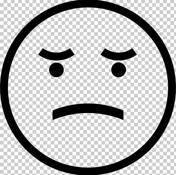 Smiley Emoticon Frown Sadness PNG, Clipart, Area, Black And White, Circle, Computer Icons, Crying Free PNG Download