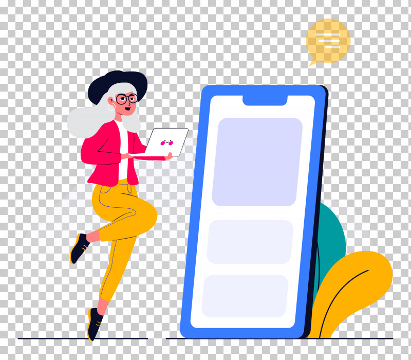 Mobile Phone Ebusiness Girl PNG, Clipart, Behavior, Cartoon, Ebusiness, Geometry, Girl Free PNG Download