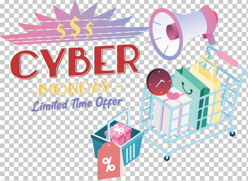 Cyber Monday PNG, Clipart, Cyber Monday, Discount, Limited Time Offer, Special Offer Free PNG Download