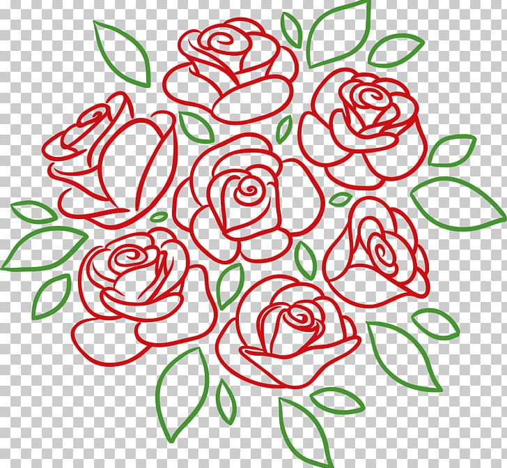 Flower Bouquet Drawing Rose PNG, Clipart, Art, Artwork, Black And White, Circle, Flower Free PNG Download