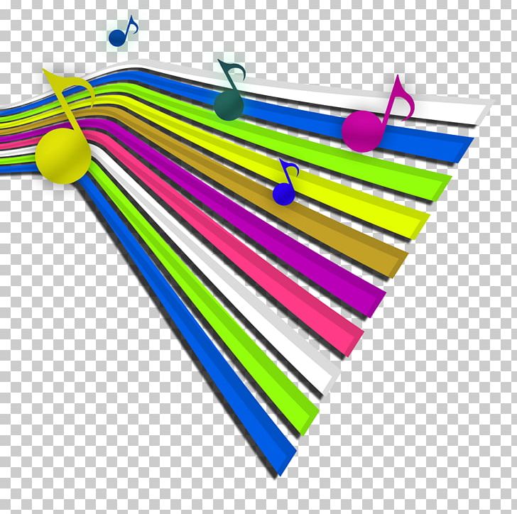 Musical Note Color PNG, Clipart, Angle, Area, Color, Color Notes, Color Pencil Free PNG Download