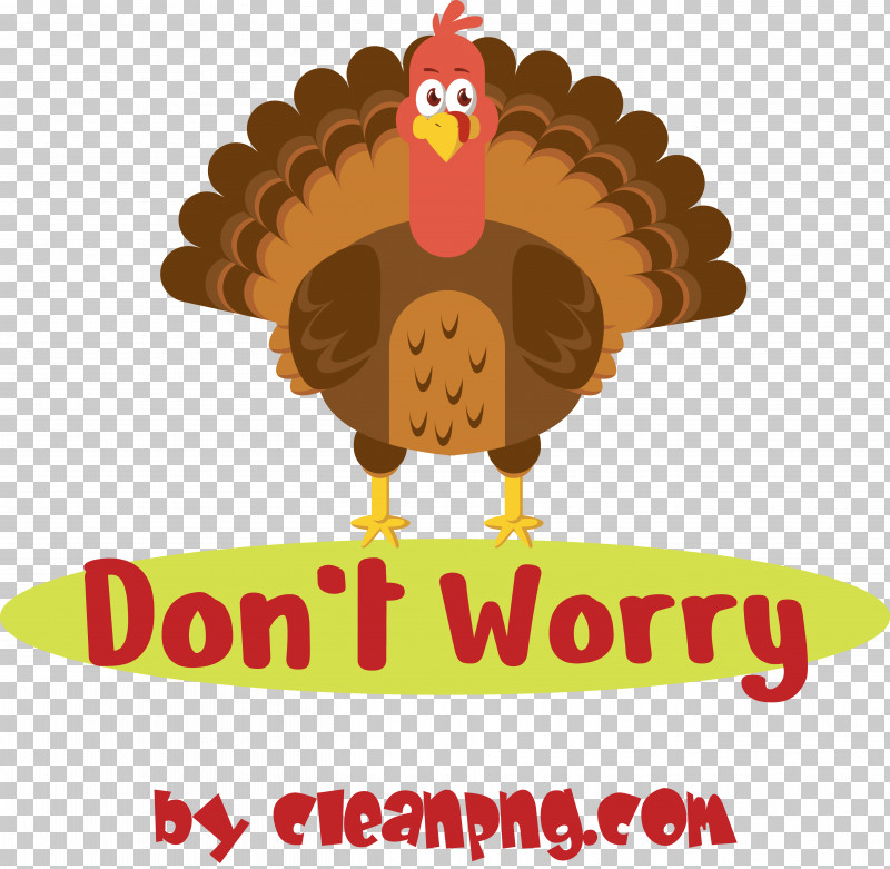 Thanksgiving PNG, Clipart, Dont Worry, Thanksgiving, Turkey Free PNG Download