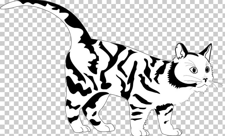 Cat Tiger Black And White PNG, Clipart, Big Cats, Black, Carnivoran, Cat Like Mammal, Child Free PNG Download