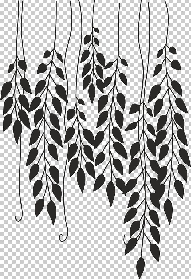 Leaf Phonograph Record Decorative Arts Floral Design Shop PNG, Clipart, Black And White, Branch, Decorative Arts, Drawing, Feather Free PNG Download
