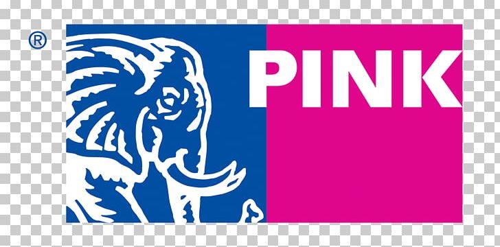 Logo Graphics Pink Elephant South Africa Elephants Management PNG, Clipart, Area, Blue, Brand, Business, Electric Blue Free PNG Download