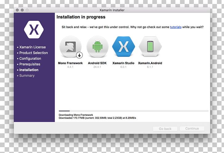 Xamarin MacOS Microsoft Installation Computer Software PNG, Clipart, Android, Brand, Computer Software, Installation, Installer Free PNG Download