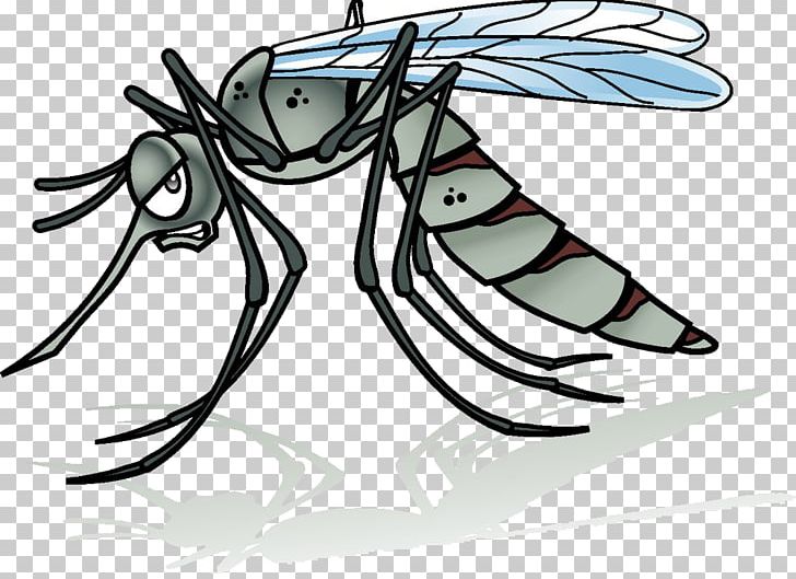Mosquito Cartoon Illustration PNG, Clipart, Anime, Anti, Bird, Fictional Character, Hand Free PNG Download