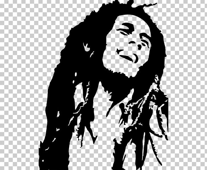 Animation Bob Marley And The Wailers Reggae Rastafari PNG, Clipart,  Animation, Art, Black, Black And White,