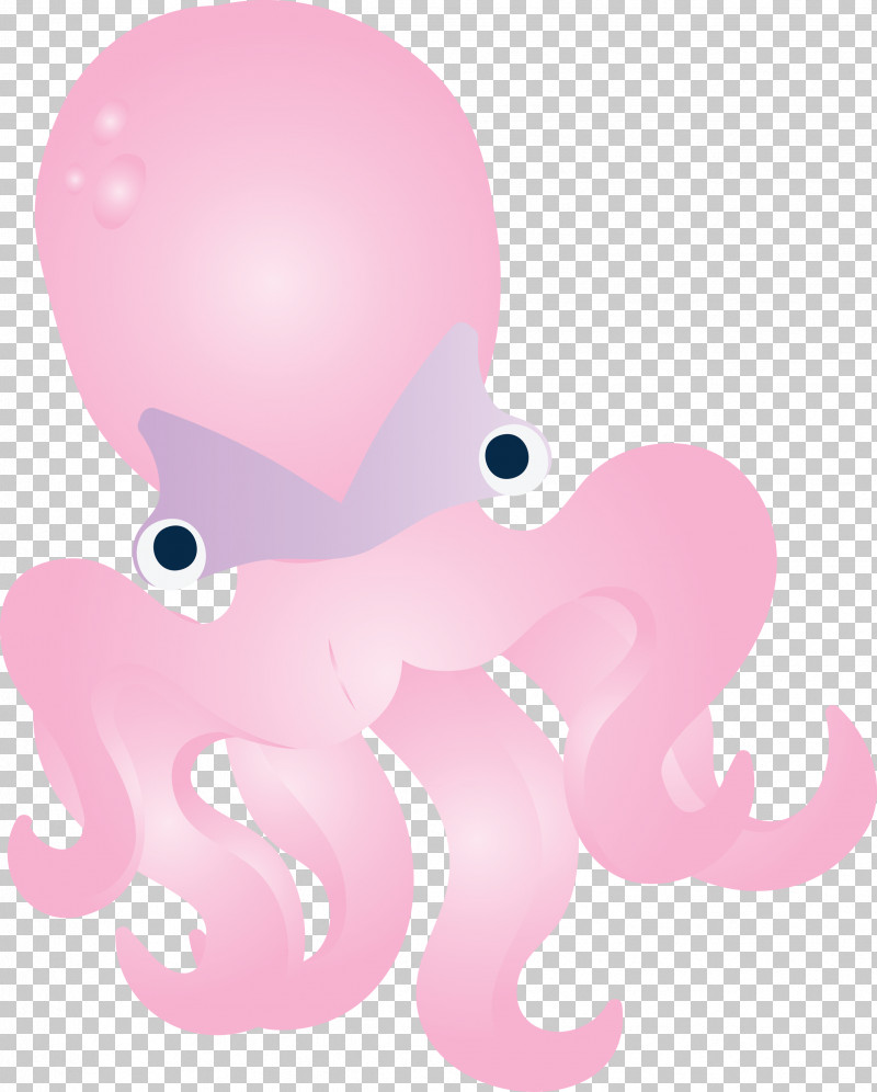 Pink Octopus Giant Pacific Octopus Octopus Animal Figure PNG, Clipart, Animal Figure, Giant Pacific Octopus, Octopus, Pink Free PNG Download