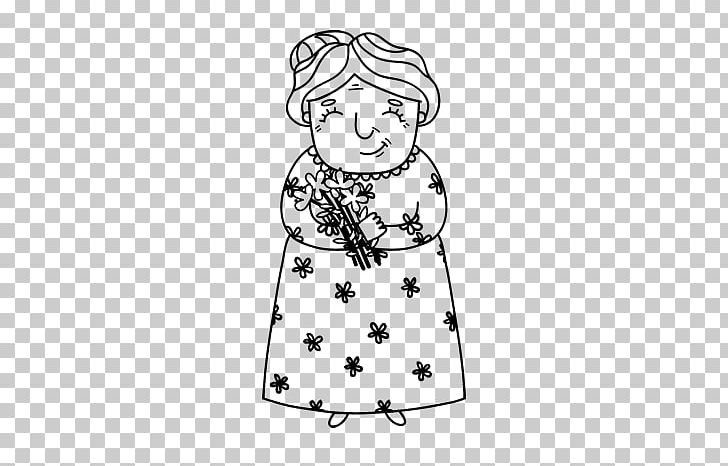 Drawing Grandmother Coloring Book Grandfather Painting PNG, Clipart, Area, Arm, Black, Cartoon, Child Free PNG Download