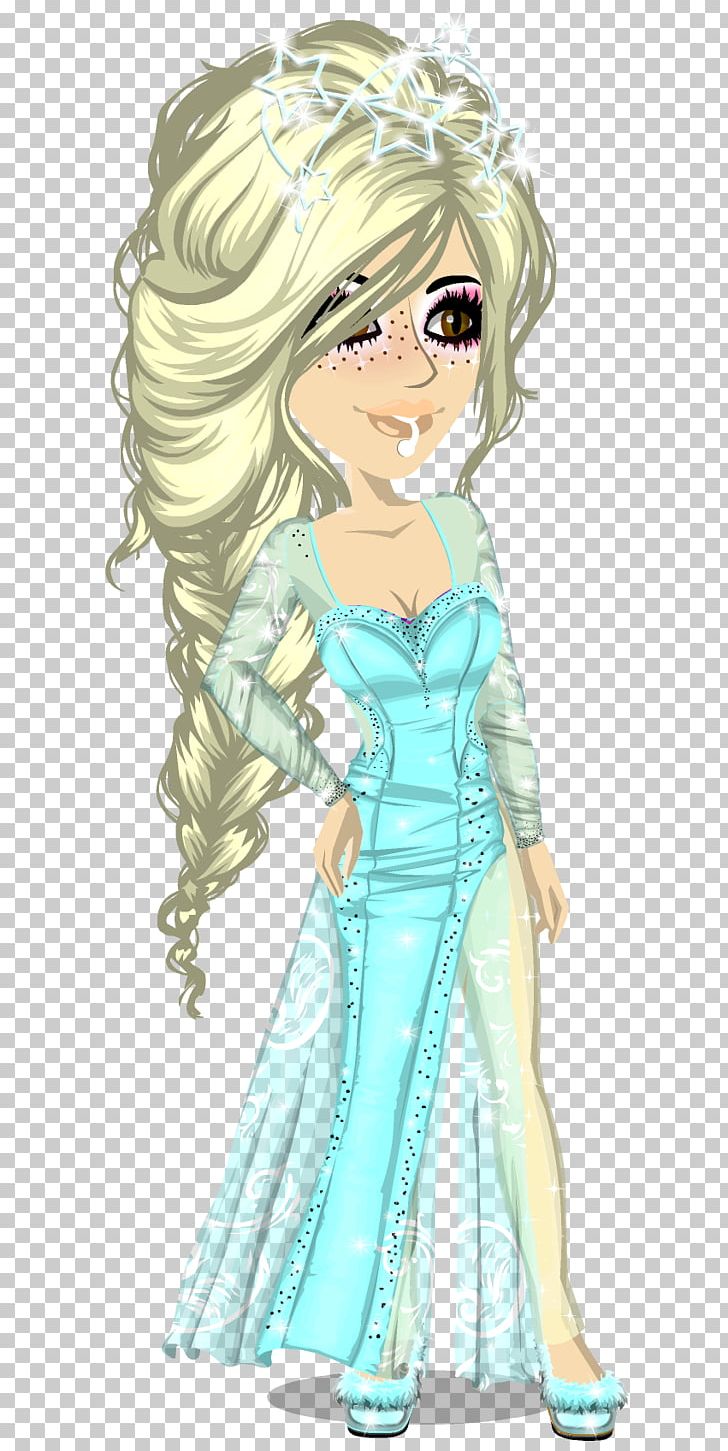 Elsa MovieStarPlanet Halloween Costume Clothing PNG, Clipart, Arm, Brown Hair, Cartoon, Costume, Costume Design Free PNG Download