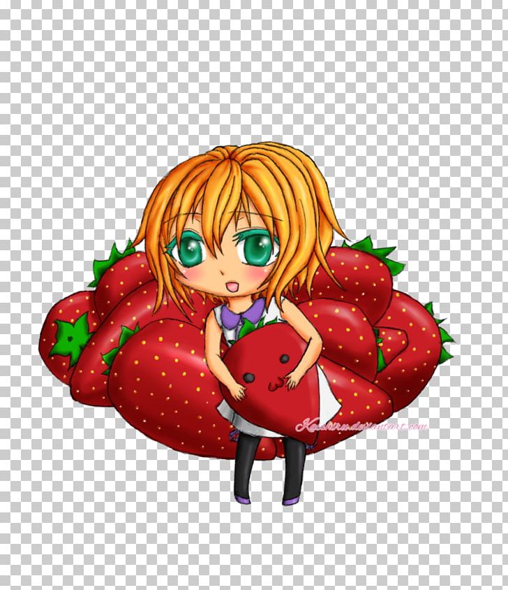 Strawberry Christmas Ornament Cartoon PNG, Clipart, Cartoon, Character, Christmas, Christmas Ornament, Doll Free PNG Download