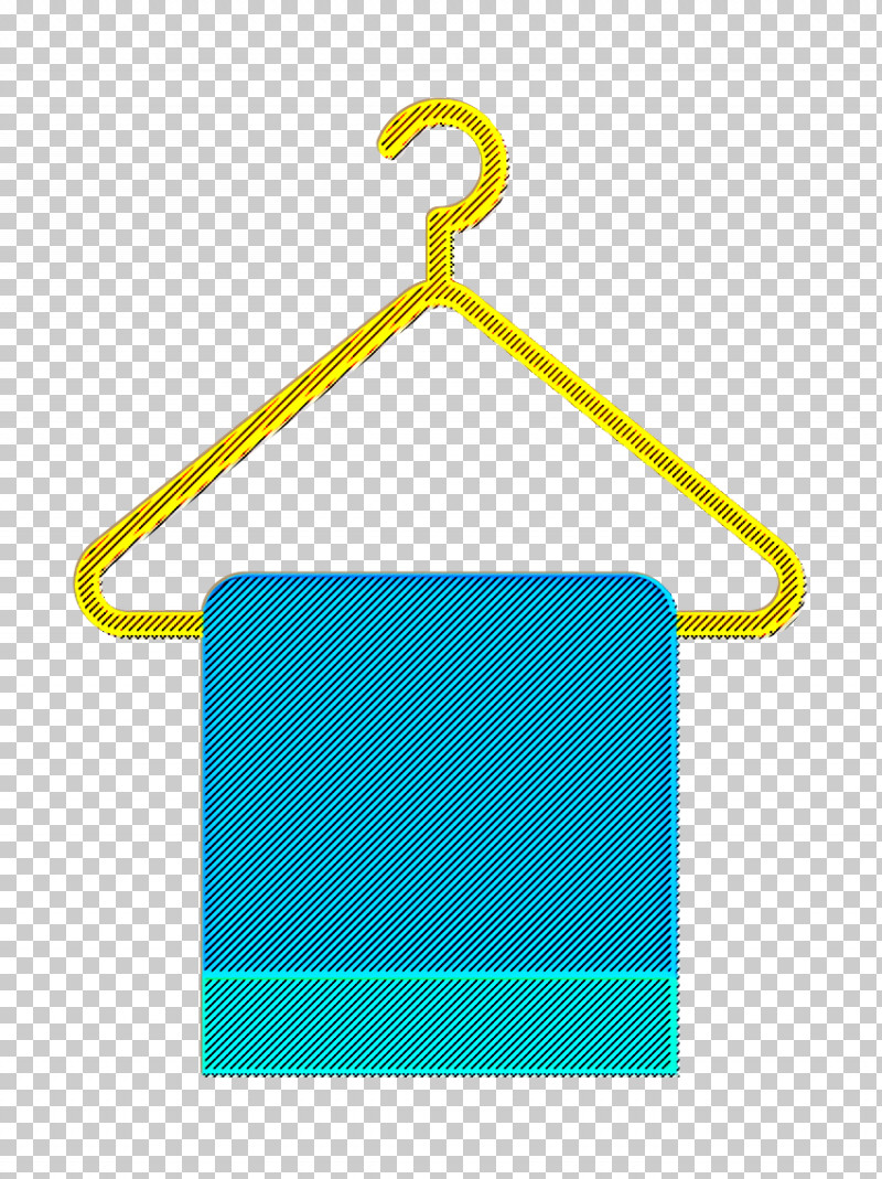 Towel Icon Cleaning Icon Hanger Icon PNG, Clipart, Cleaning Icon, Clothes Hanger, Hanger Icon, Towel Icon, Turquoise Free PNG Download