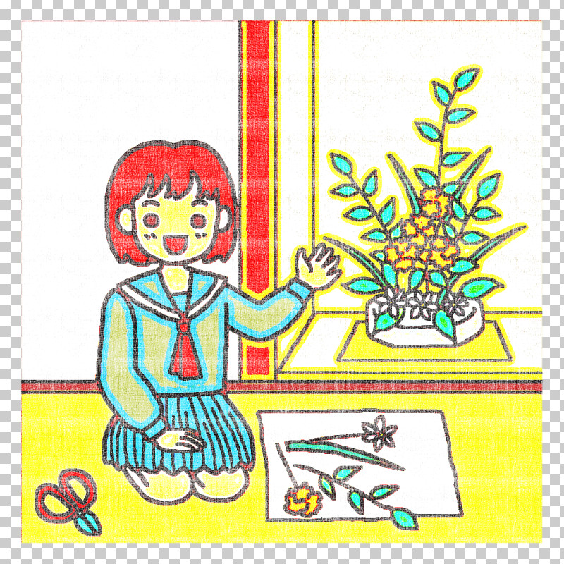 Cartoon Drawing Child Art Happiness Flower PNG, Clipart, Cartoon, Child Art, Drawing, Flower, Happiness Free PNG Download
