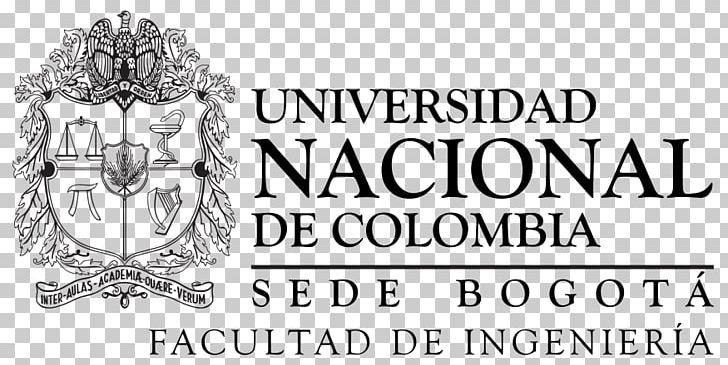 Facultad De Ingeniería University City Of Bogotá Engineering National University PNG, Clipart, Area, Black And White, Bogota, Brand, Engineering Free PNG Download