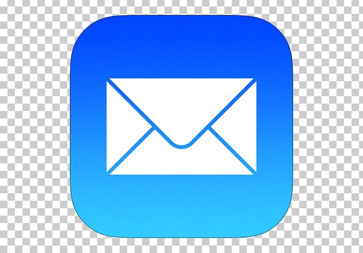 IPhone Email Computer Icons Outlook.com PNG, Clipart, Angle, Area, Blue, Computer Icons, Electric Blue Free PNG Download