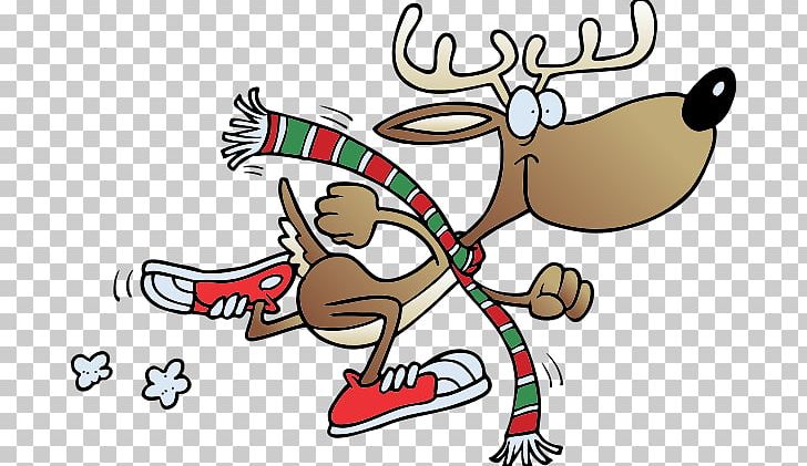 Vanessa Welch Reindeer Run Santa Claus Running PNG, Clipart, 5k Run, 10k Run, Area, Artwork, Christmas Free PNG Download