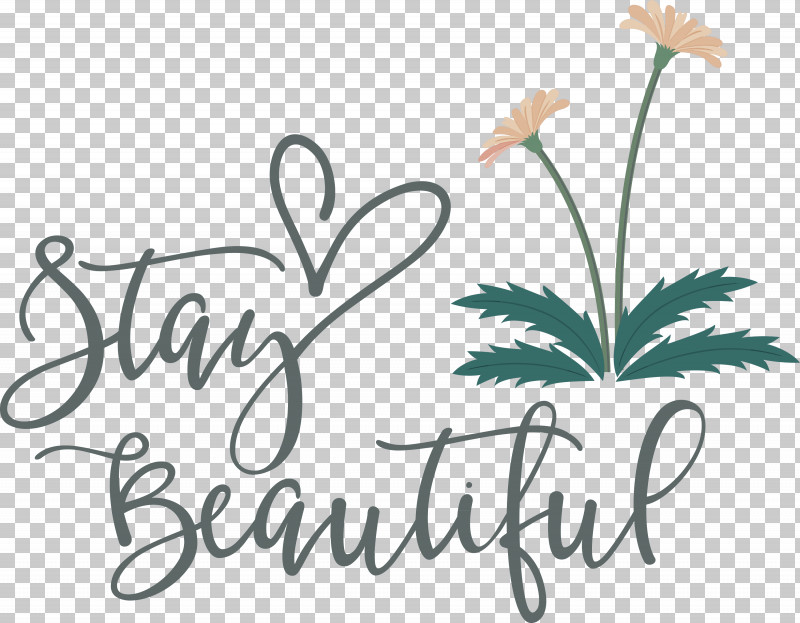 Stay Beautiful Fashion PNG, Clipart, Calligraphy, Cut Flowers, Fashion, Floral Design, Flower Free PNG Download