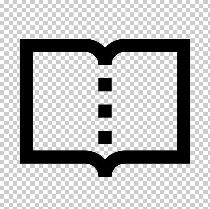 Computer Icons Book Font PNG, Clipart, Angle, Area, Black, Black And White, Book Free PNG Download