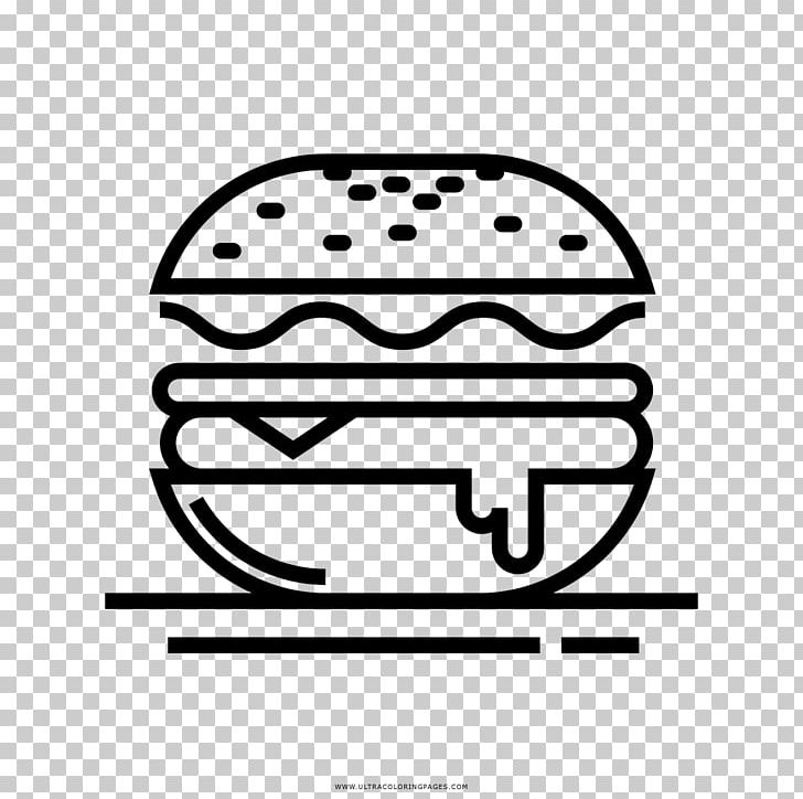 Hamburger Cheeseburger French Fries Drawing Black And White PNG, Clipart, Angle, Area, Black, Black And White, Brand Free PNG Download