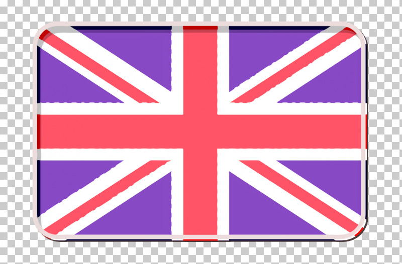 United Kingdom Icon Uk Icon International Flags Icon PNG, Clipart, Flag, International Flags Icon, Line, Magenta, Material Property Free PNG Download