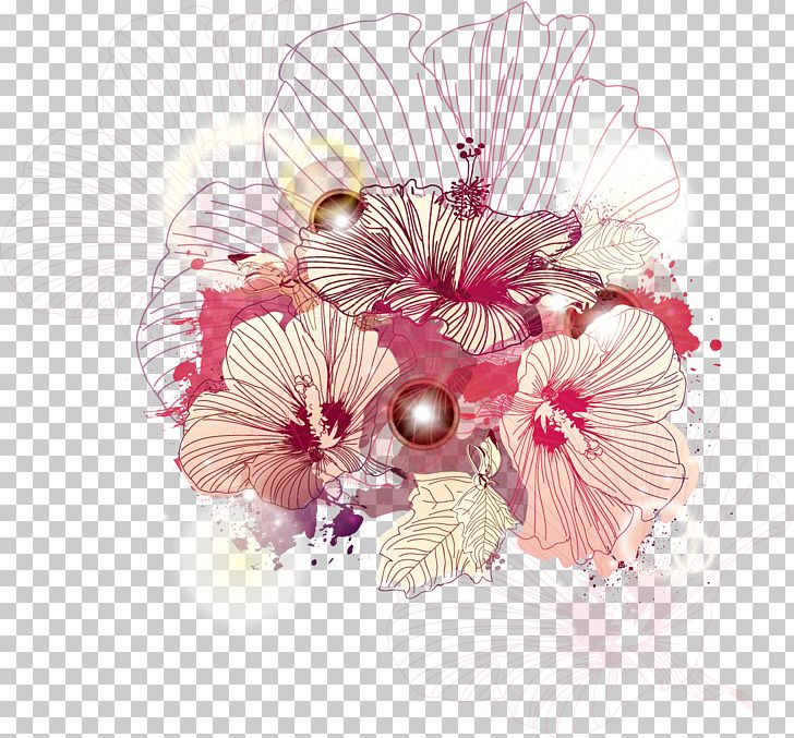 Flower Drawing Illustration PNG, Clipart, Blossom, Color, Encapsulated Postscript, Floral, Flower Arranging Free PNG Download