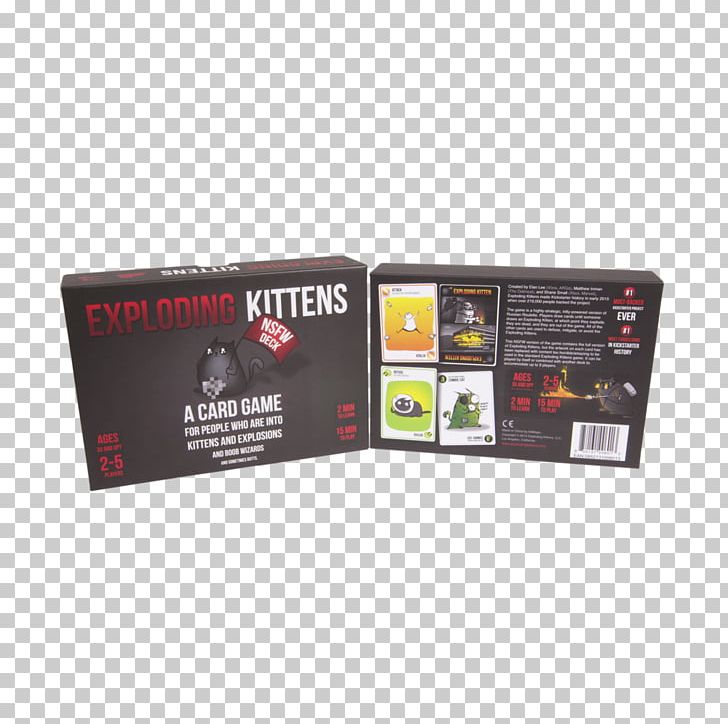 Exploding Kittens Party Game Playing Card Player PNG, Clipart, Adult, Brand, Card Game, Electronics, Electronics Accessory Free PNG Download