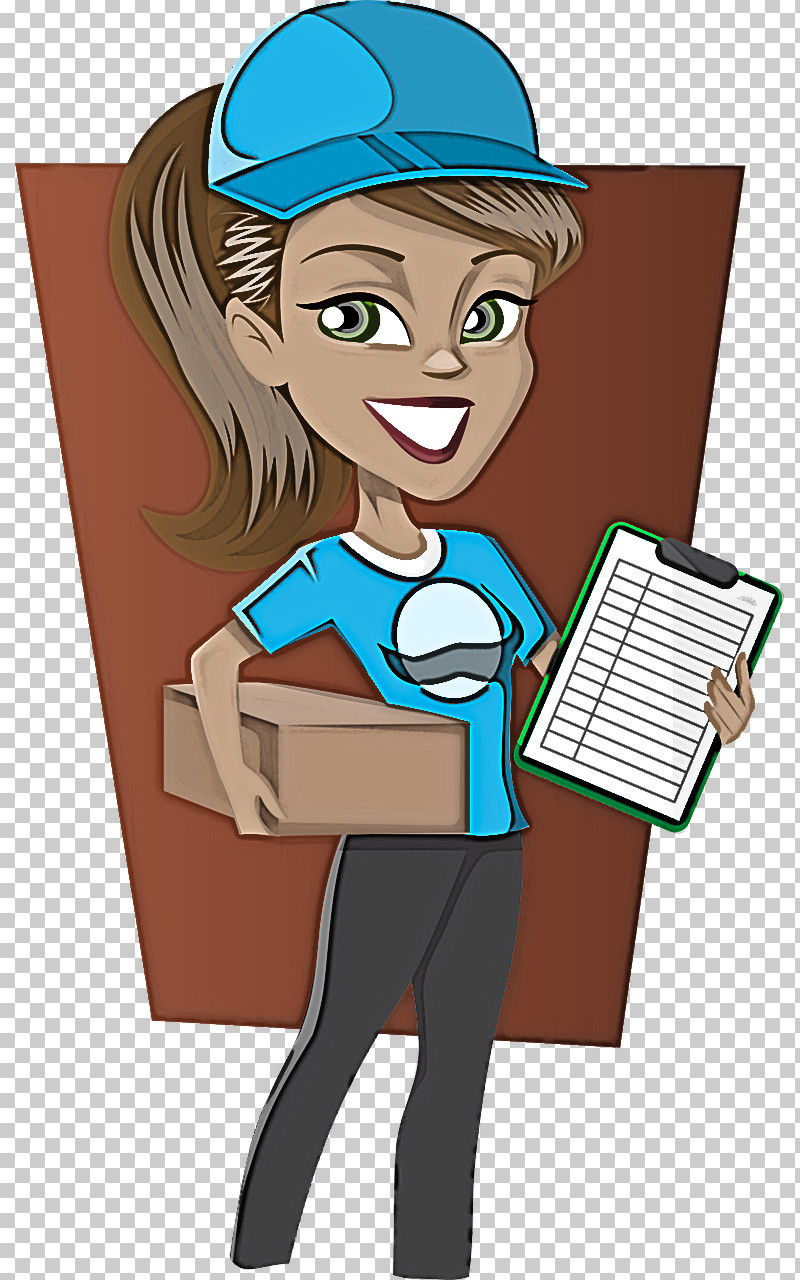 Cartoon Package Delivery Reading Employment PNG, Clipart, Cartoon, Employment, Package Delivery, Reading Free PNG Download