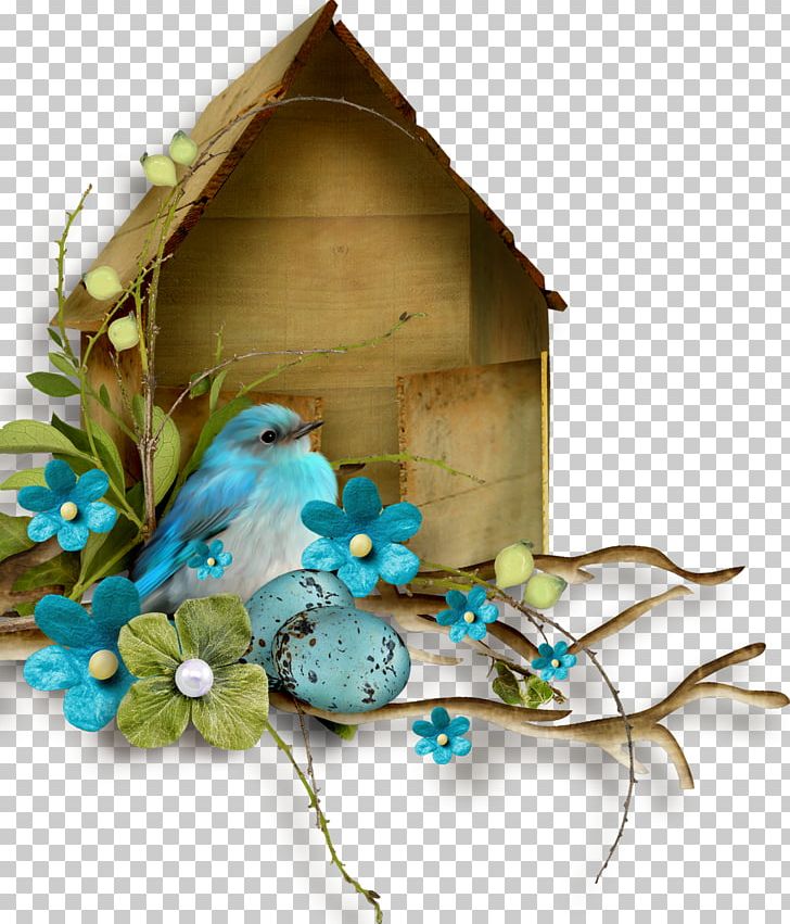 Green Blue Color Bird Flower PNG, Clipart, Animals, Bird, Bird House, Blue, Bluegreen Free PNG Download