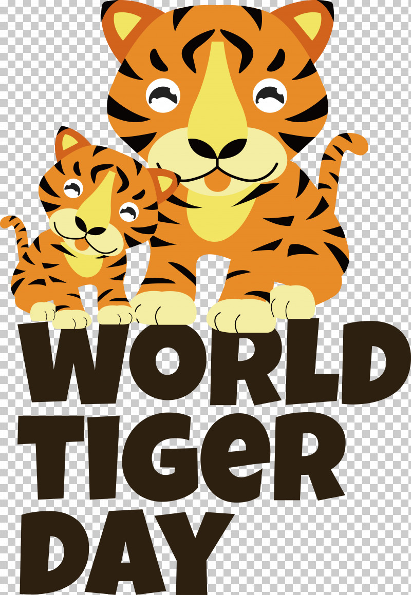Tiger Cat Cartoon Small Logo PNG, Clipart, Behavior, Cartoon, Cat, Logo, Small Free PNG Download