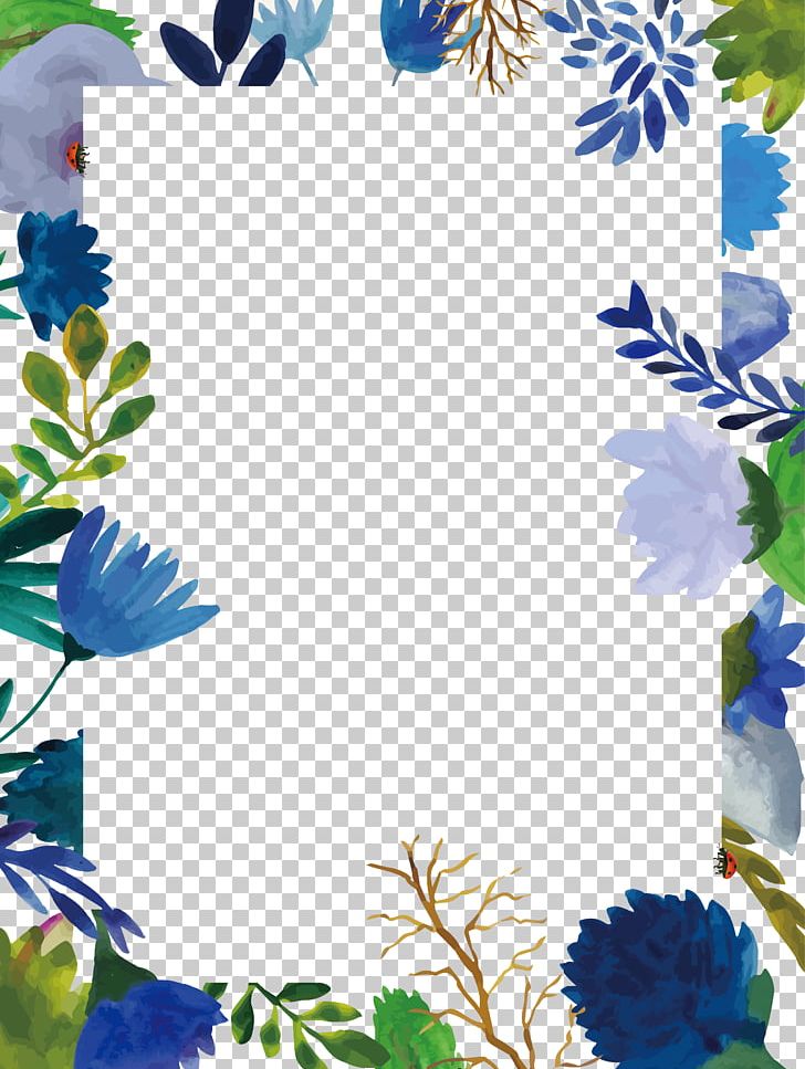 Floral Design Flower PNG, Clipart, Blue, Border, Decorative Patterns, Design, Download Free PNG Download