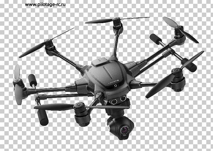 Yuneec International Typhoon H Unmanned Aerial Vehicle Quadcopter Yuneec Typhoon H PNG, Clipart, 4k Resolution, Aerial Photography, Aircraft, Airplane, Black And White Free PNG Download