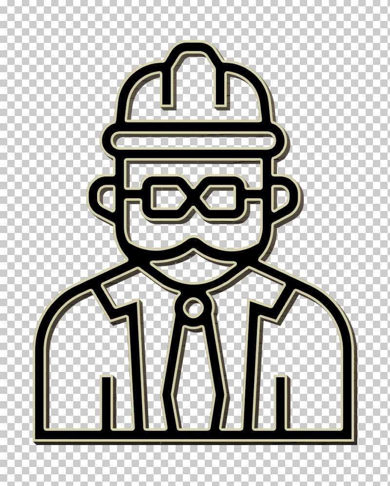 Jobs And Occupations Icon Foreman Icon PNG, Clipart, Coloring Book, Foreman Icon, Jobs And Occupations Icon, Line, Line Art Free PNG Download