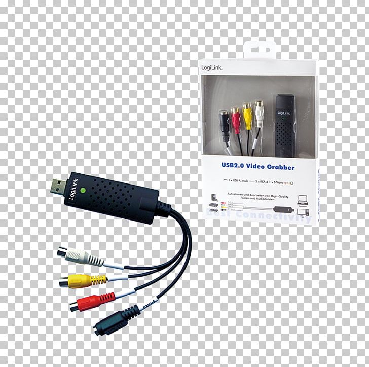 VHS Frame Grabber Electrical Connector USB D-subminiature PNG, Clipart, Audiograbber, Bnc Connector, Cable, Computer, Computer Software Free PNG Download
