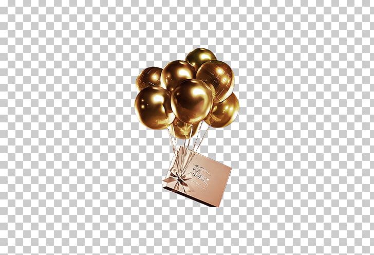 Balloon Gold PNG, Clipart, Ball, Balloon, Balloon Cartoon, Balloons, Brass Free PNG Download