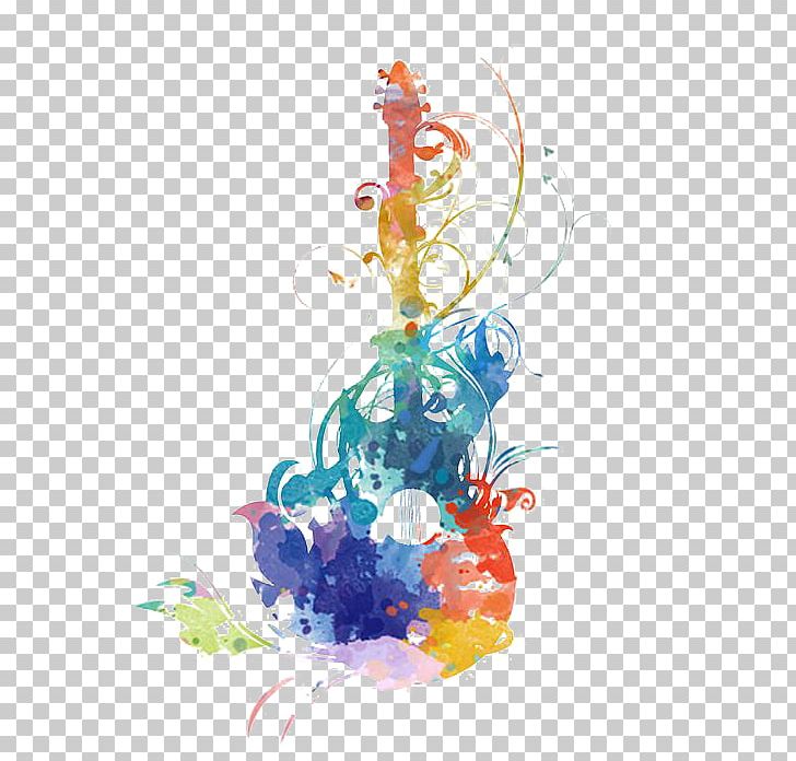 Guitar Watercolor Painting Music PNG, Clipart, Acoustic Guitars, Art, Art Music, Bass Guitar, Color Free PNG Download