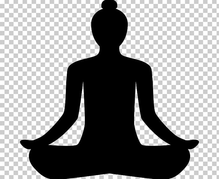 Yoga pose, woman meditating in a lotus pose, vector multicolored drawing  portrait. Meditation relaxation cartoon girl sitting cross-legged and hands  clasped on the chest. Isolated on white background Stock Vector Image &