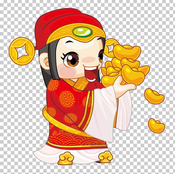 Fat Choy PNG, Clipart, Art, Caishen, Cartoon, Chinese New Year, Classical Characters Free PNG Download