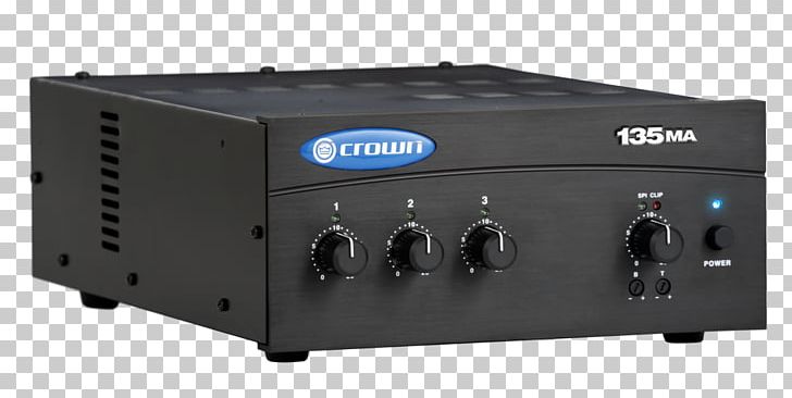 Audio Power Amplifier Microphone Audio Mixers Crown International PNG, Clipart, Amplificador, Amplifier, Amplifier Bass Volume, Audio, Audio Equipment Free PNG Download