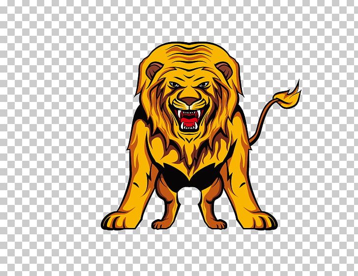 Lion Illustration PNG, Clipart, Animal, Animals, Art, Big Cats, Carnivoran Free PNG Download