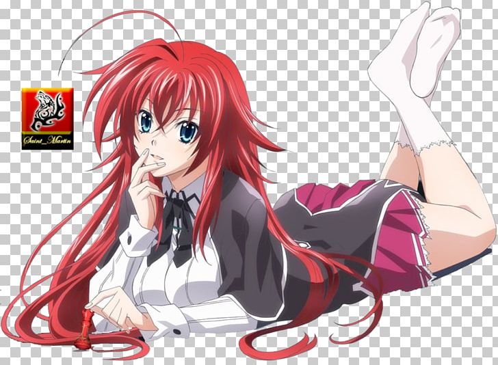 Rias Gremory High School DxD Anime Devil PNG, Clipart, Anime, Black Hair, Brown Hair, Cartoon, Cg Artwork Free PNG Download