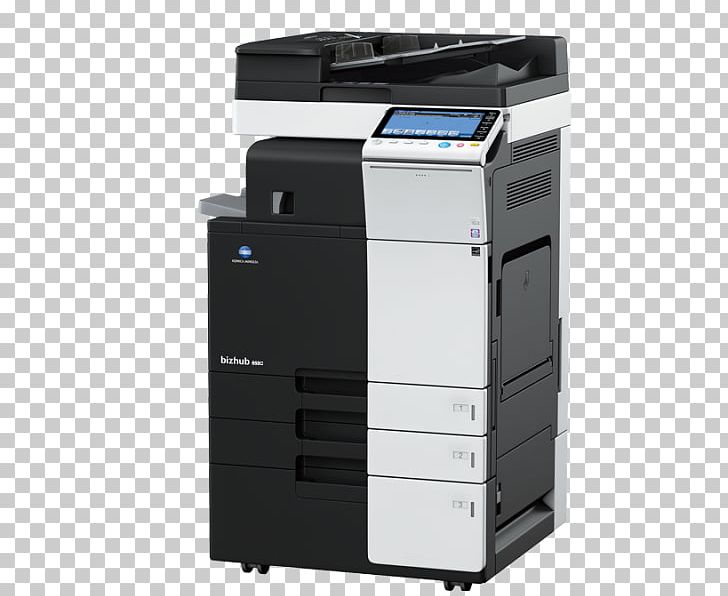 Multi-function Printer Konica Minolta Photocopier PNG, Clipart, Angle, Black And White, Color Printing, Duplex Printing, Electronics Free PNG Download