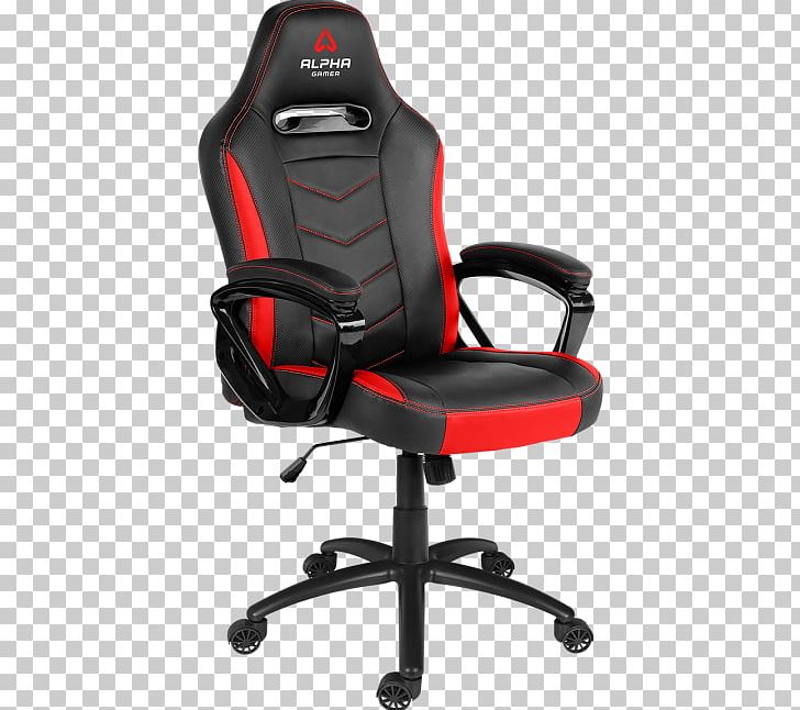 Gaming Chair Office & Desk Chairs Black Video Game PNG, Clipart, Armrest, Artificial Leather, Black, Chair, Comfort Free PNG Download