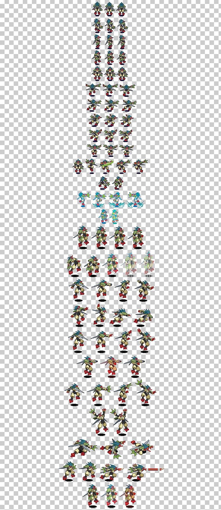Mega Man Battle Network 6 Sprite Christmas Tree Mega Man X PNG, Clipart ...
