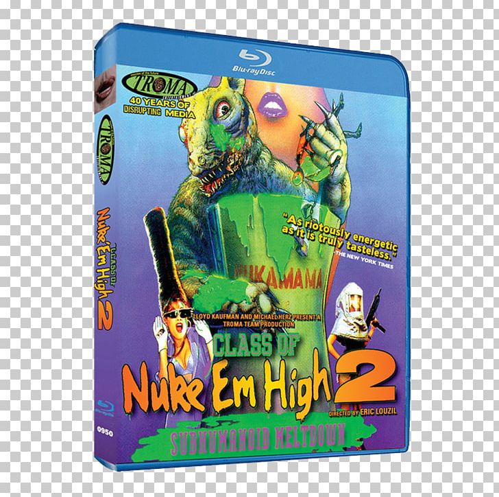 Blu-ray Disc Troma Entertainment Class Of Nuke 'Em High Film Director PNG, Clipart, Bluray Disc, Dvd, Film, Film Director, Lloyd Kaufman Free PNG Download